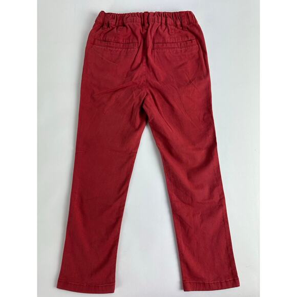 NWT The Children’s Place Boy’s Size 5T Chino Pants Lot of 2 Red and Maroon - Picture 6 of 8